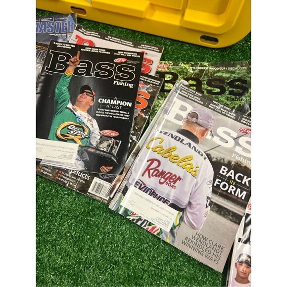 2016 Bassmaster & Bass magazine lot - Picture 7 of 8